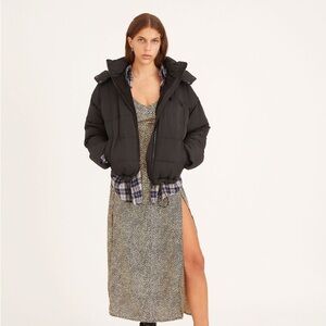 UO Hooded Puffer Jacket